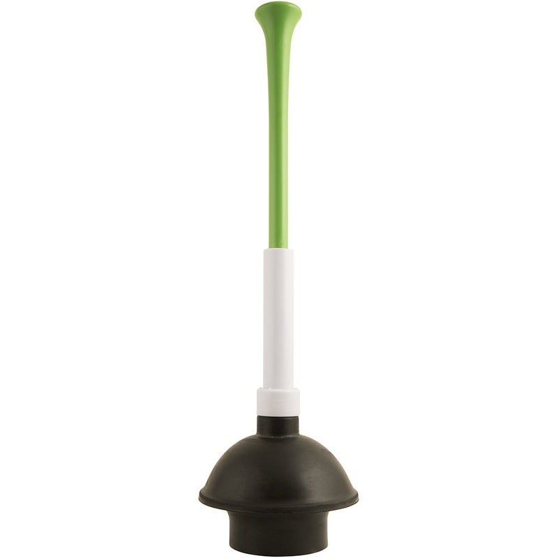 Plumb Craft PlumbCraft 14-18-in. Stow-Away Plunger with Adjustable Handle 7503500  Heavy Duty Toilet Plunger for Households  Ergonomic Plunger to Unclog Toilet  Toilet Bowl Plunger with Ergonomic Handle - Image 1